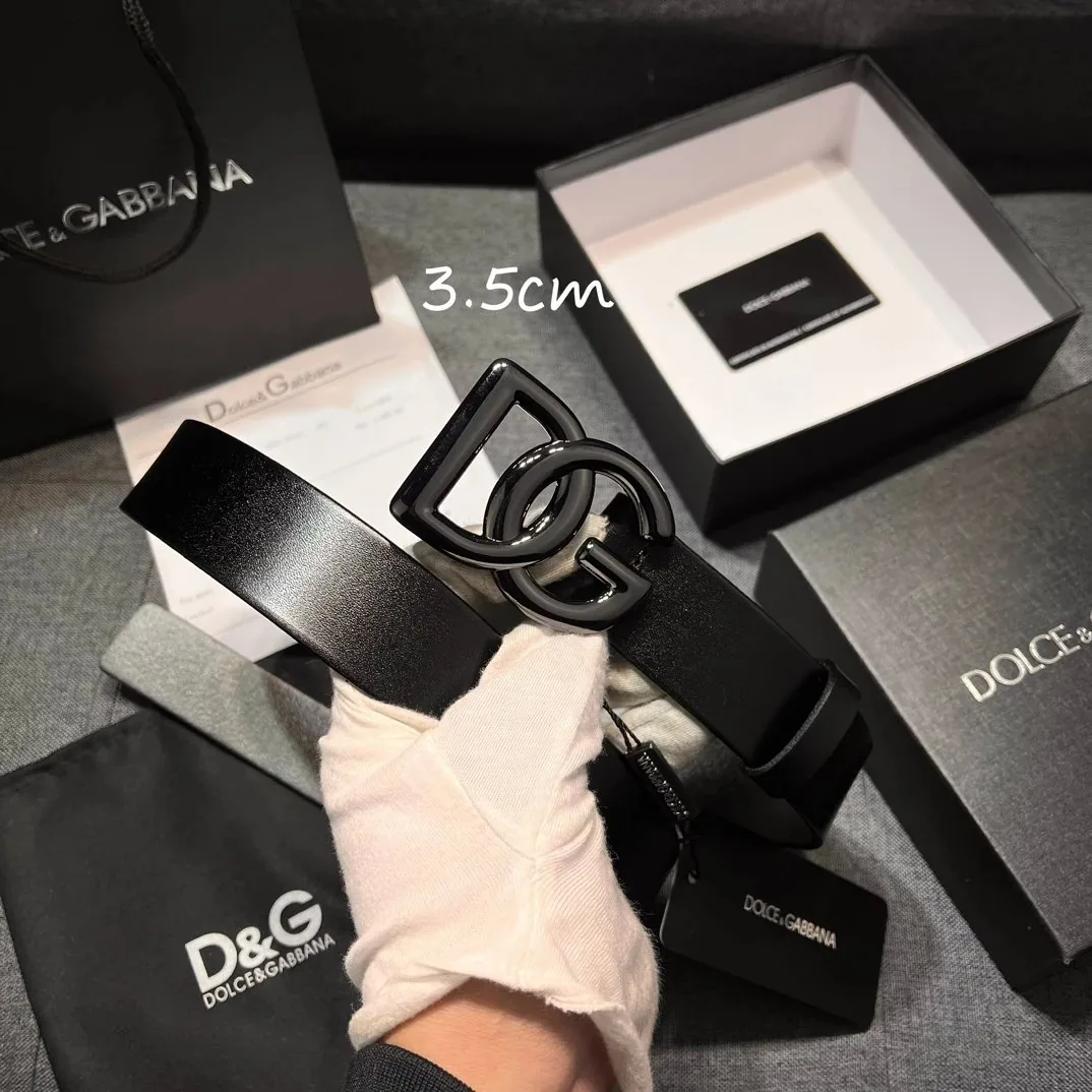 Dolce & Gabbana Saddle Leather Belt 3.5cm — photo 4