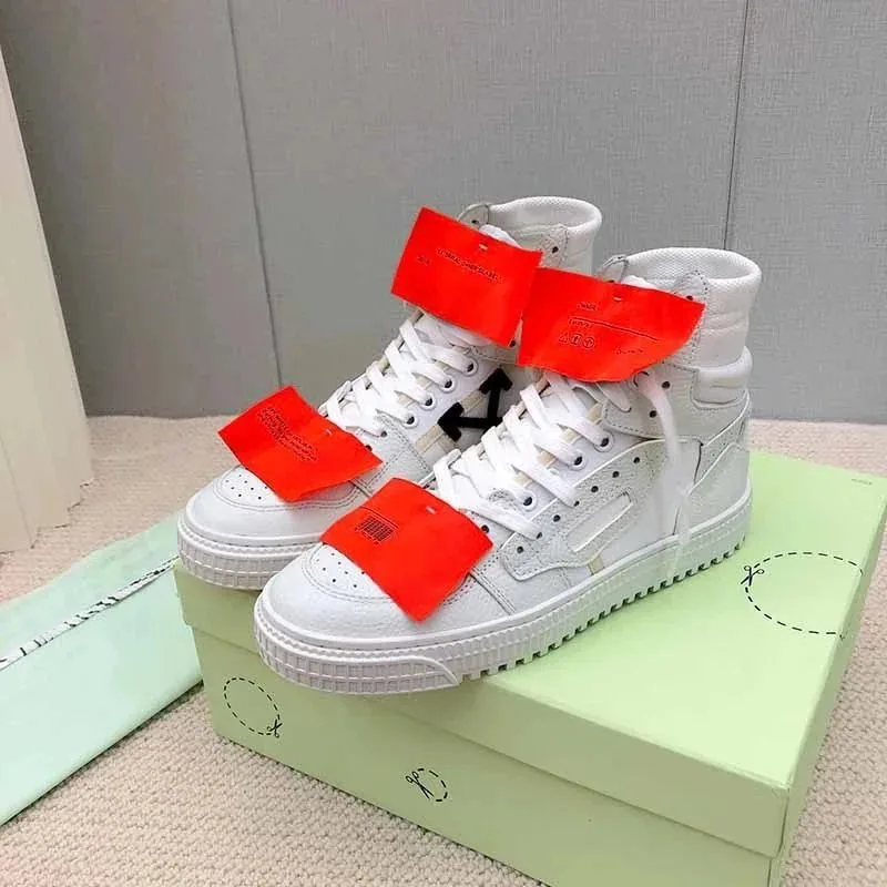 Off-White Off-Court 3.0 White High-Top Lace-Up Sneakers — Photo 7