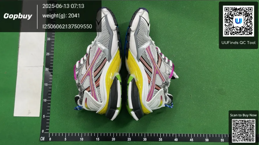 Balenciaga Black 7.5 Track Runners — QC