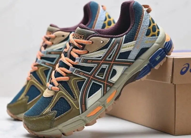 Asics Gel-Kayano 14 Grey Retro Running Shoes — Photo 5