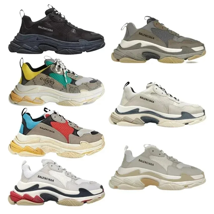 Balenciaga Triple S Multicolor Sneakers
