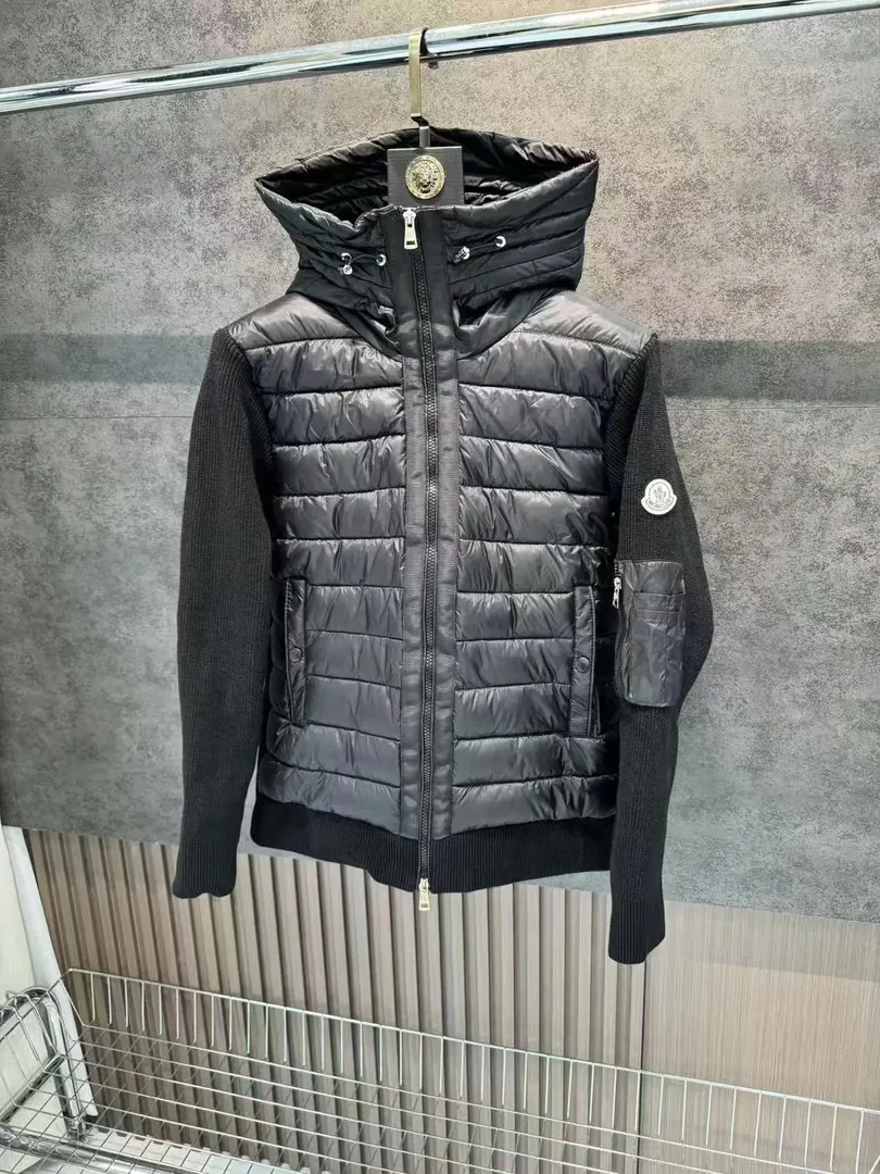 Knit Padded Down Jacket — Photo 2
