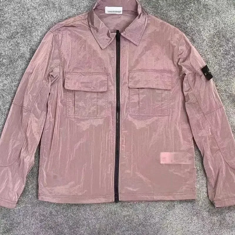 Stone Island Metallic Nylon Jacket — photo 8
