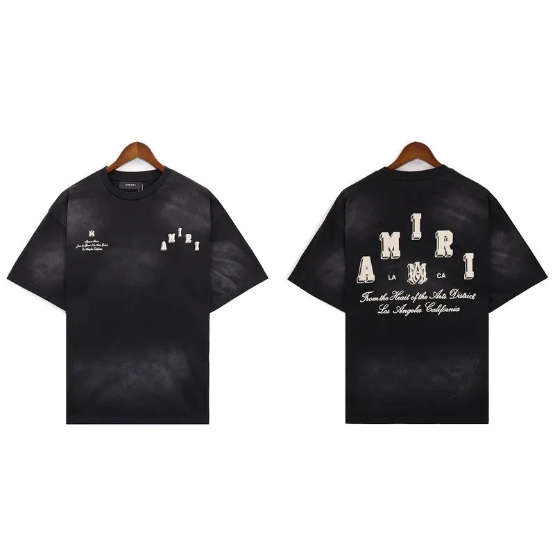Amiri Washed Embroidered Cotton T-Shirt — photo 5