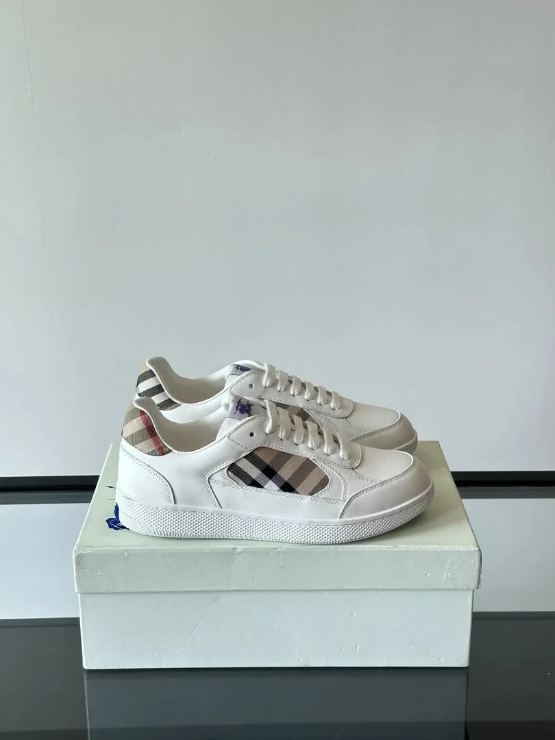 Burberry Leather Sneakers — Photo 14