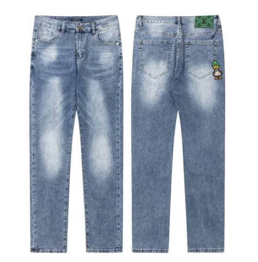 Print Denim Jeans — photo 4