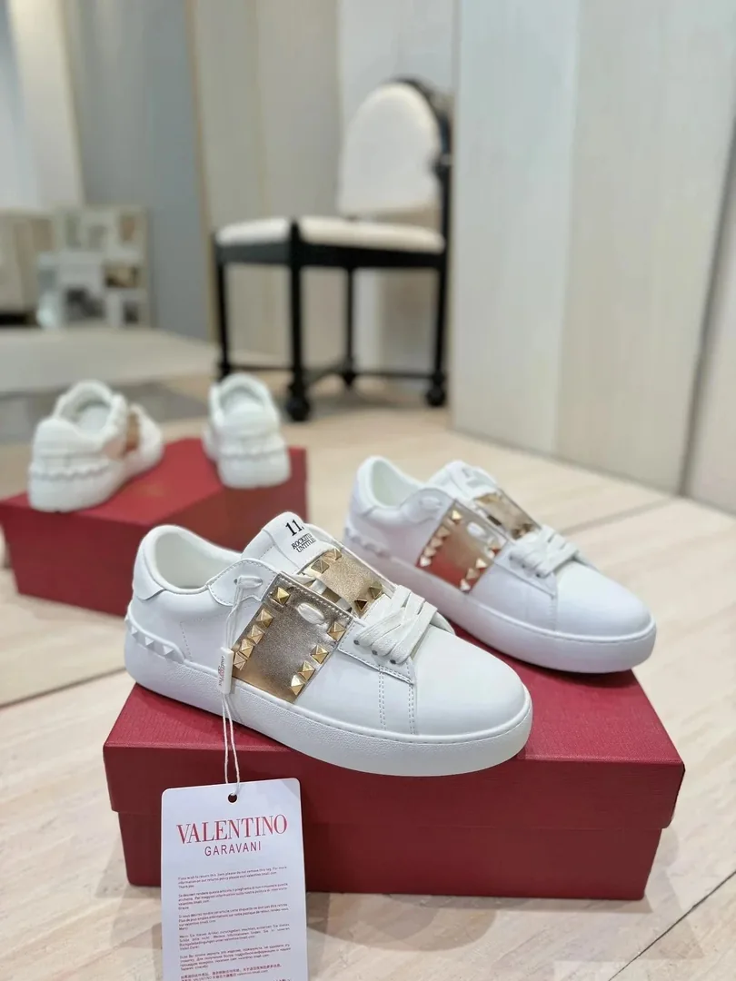 Valentino Open Sneaker Disco Red Sneakers — QC
