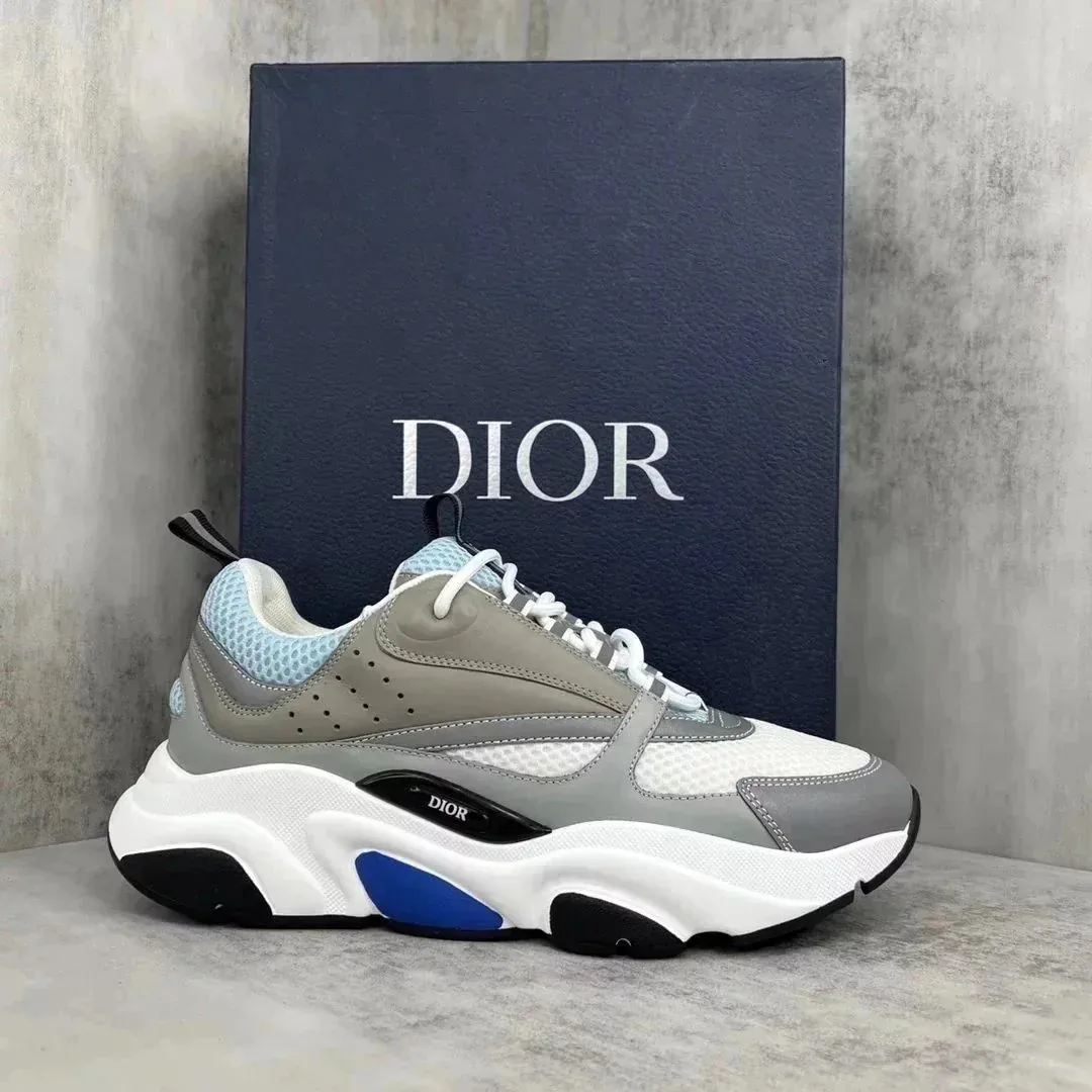 Dior B22 Navy Trainers — QC