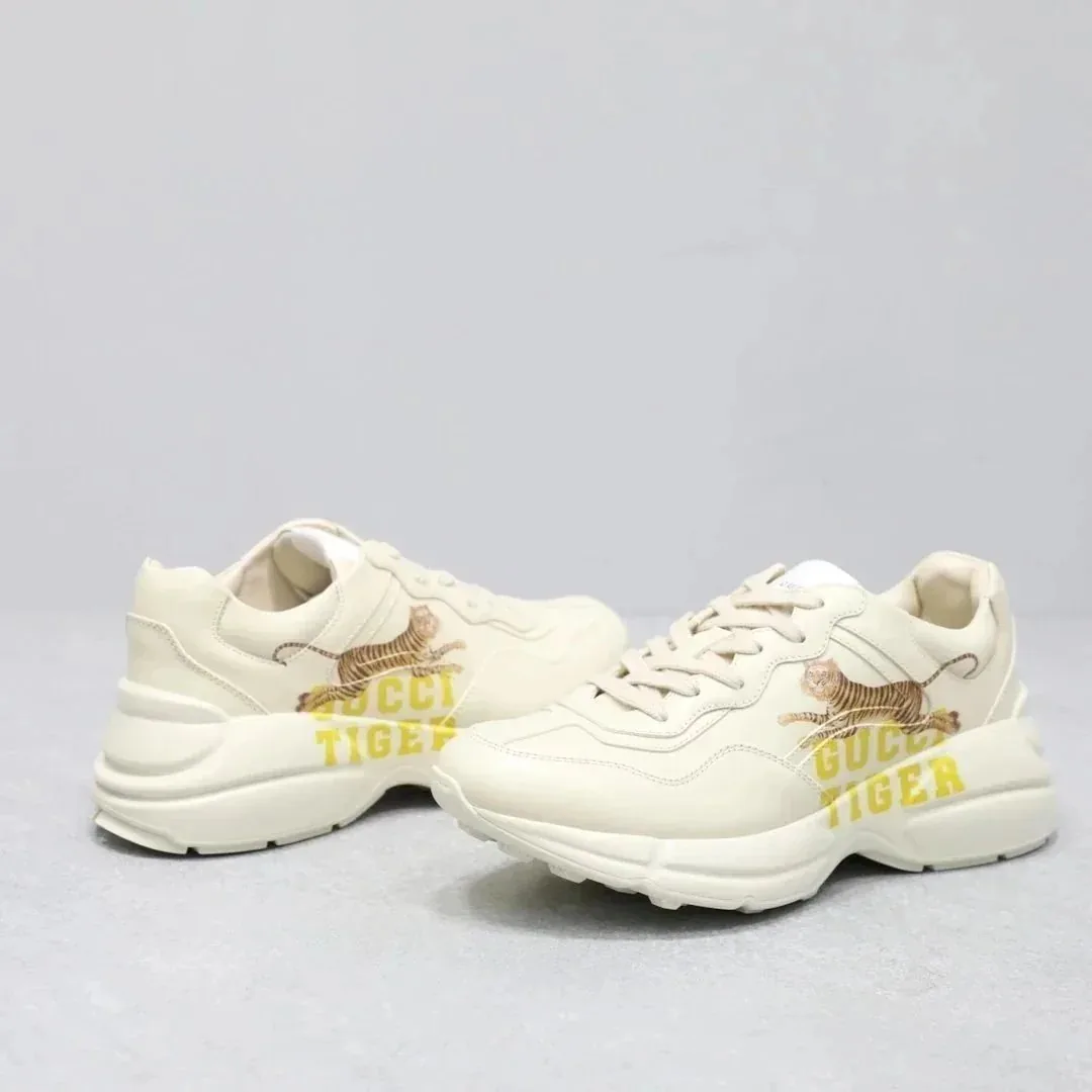 Gucci Rhyton Beige Dad Shoes — Photo 8