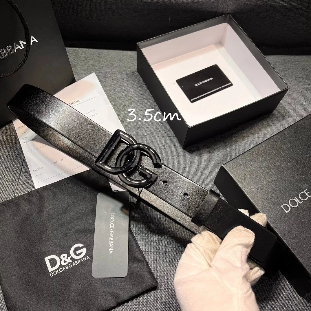 Dolce & Gabbana Saddle Leather Belt 3.5cm — photo 6