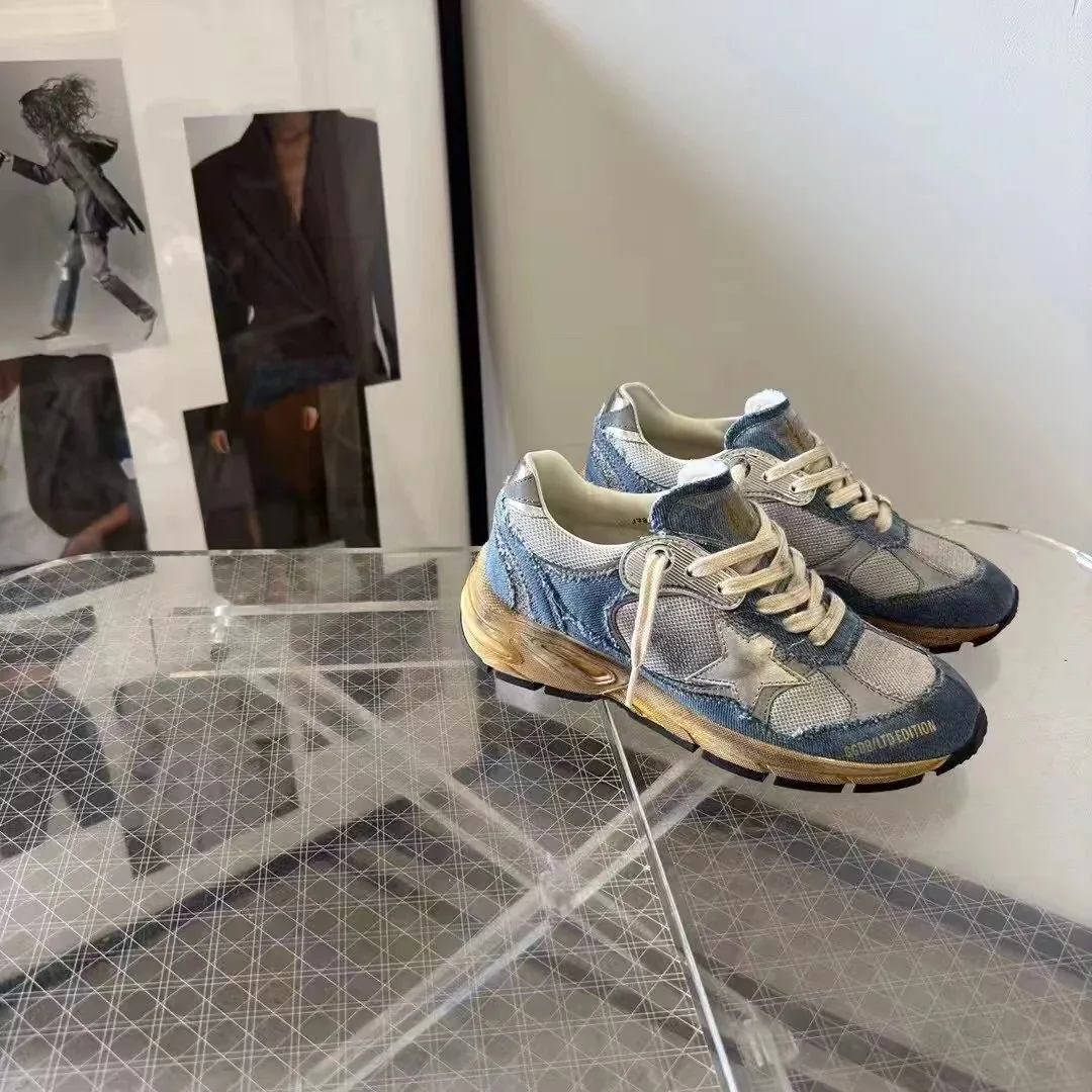 Golden Goose Dad-Star Black White D-Star Runners — Photo 13