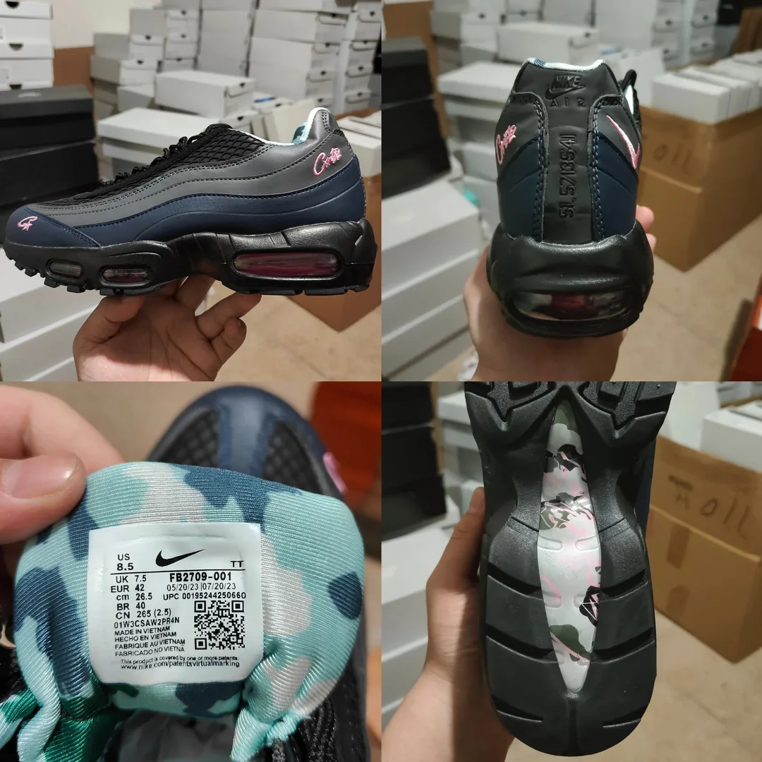 Corteiz X Nike Air Max 95 Olive Green — QC