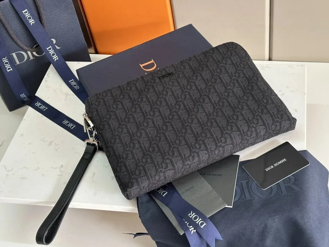 Dior Leather Clutch Bag — photo 2