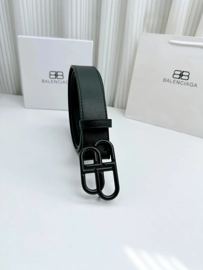 Balenciaga Signature Coated Canvas Belt — QC