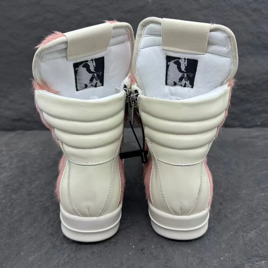 Rick Owens Ramones High-Top Fabled Pony — Photo 12