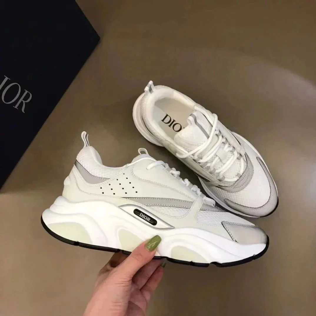 Dior B22 Black White Logo Sneakers — photo 8