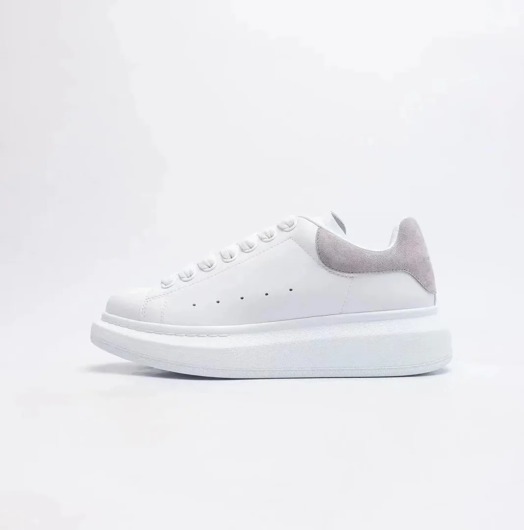 Alexander McQueen Oversized Sneaker White Low-Top Runners — Photo 10