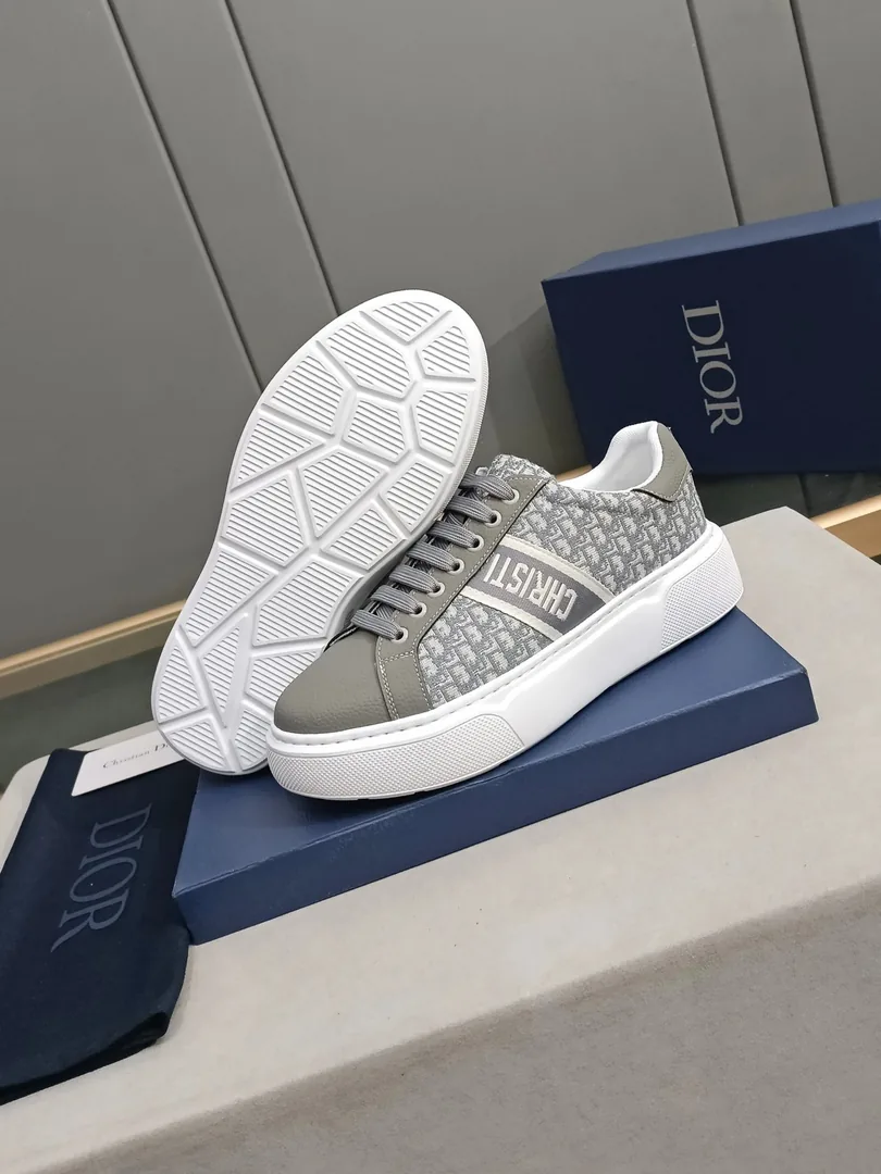 Dior Navy White Sneakers — QC