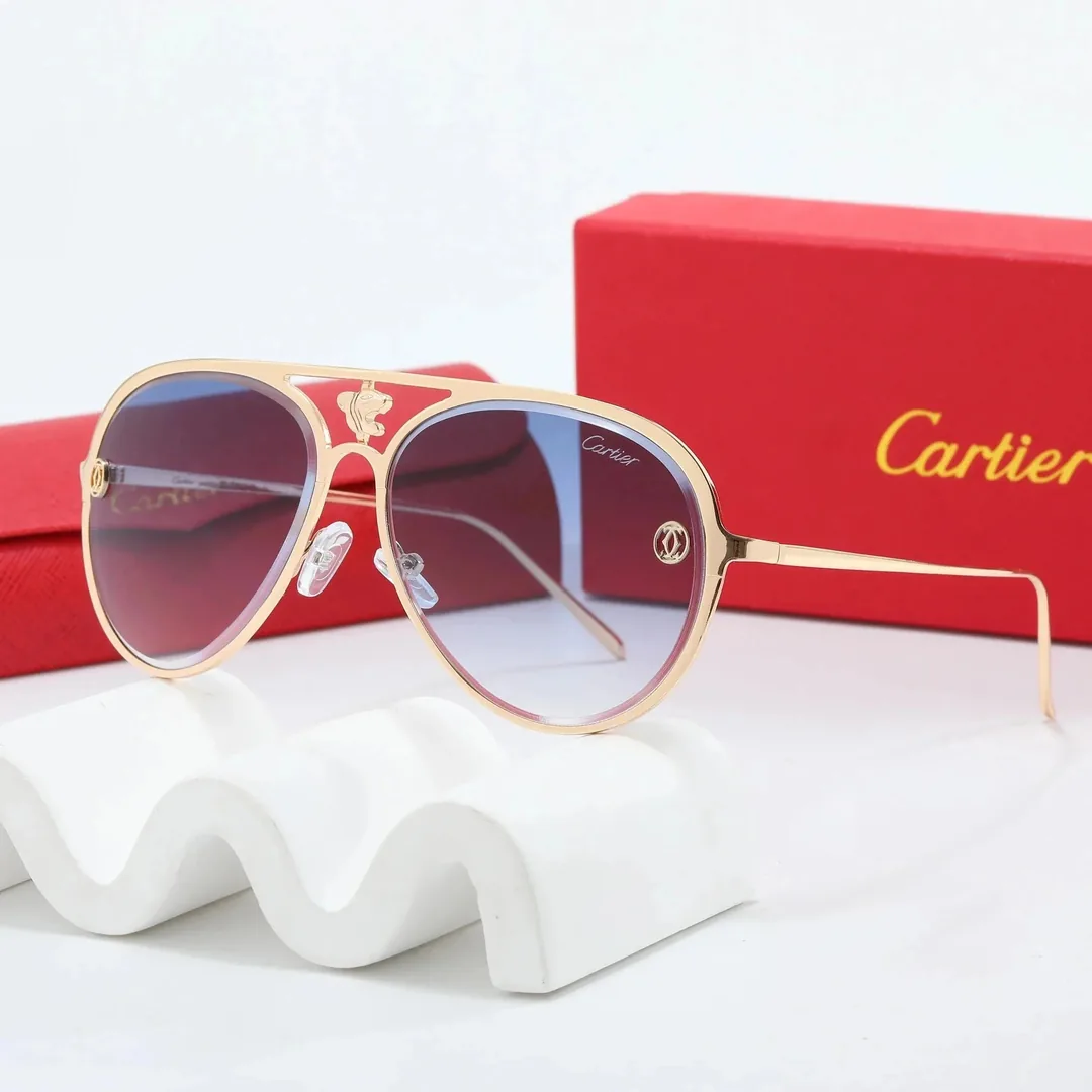 Cartier Metal Frame Sunglasses Collection — Photo 15