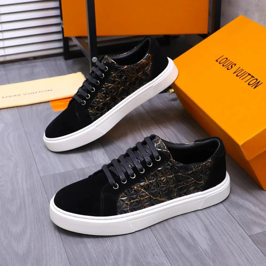 Louis Vuitton Brown Trainers — QC