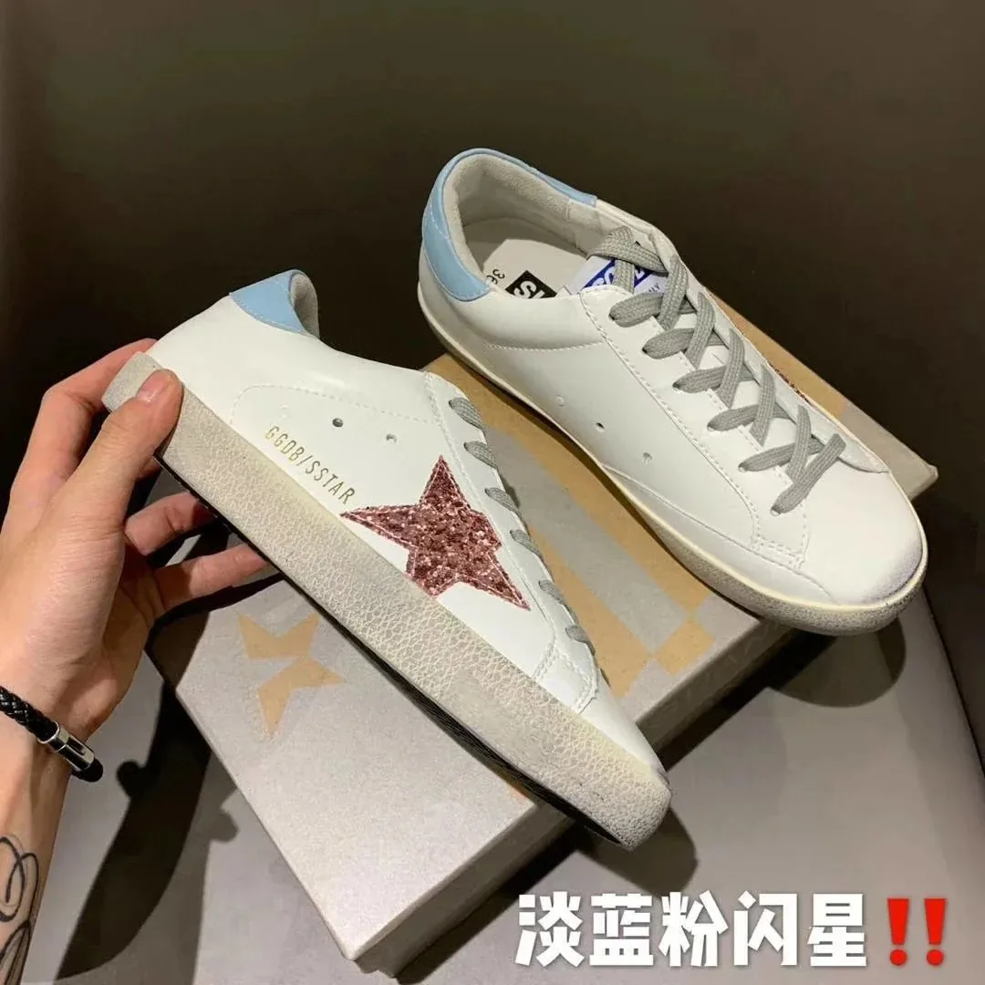 Golden Goose Super-Star Superstar Distressed Sneakers — photo 5