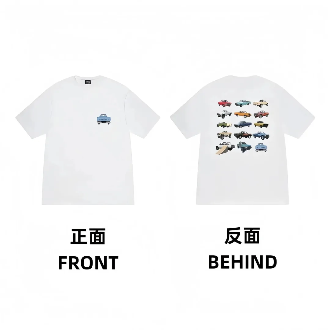 Stussy Logo Print T-Shirt Collection — QC