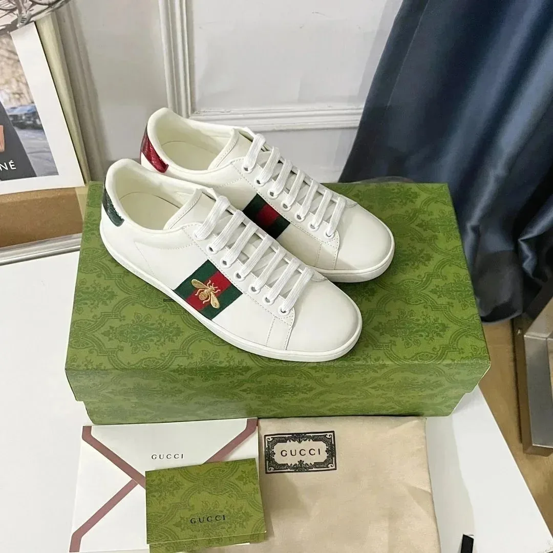 Gucci Ace Beige Retro Low-Tops — photo 11