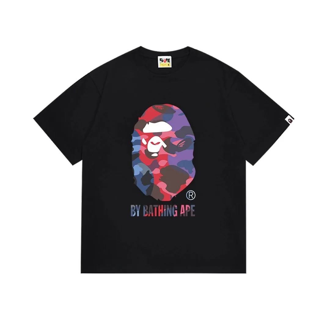 Bape Ape Print Crewneck T-Shirt — Photo 7
