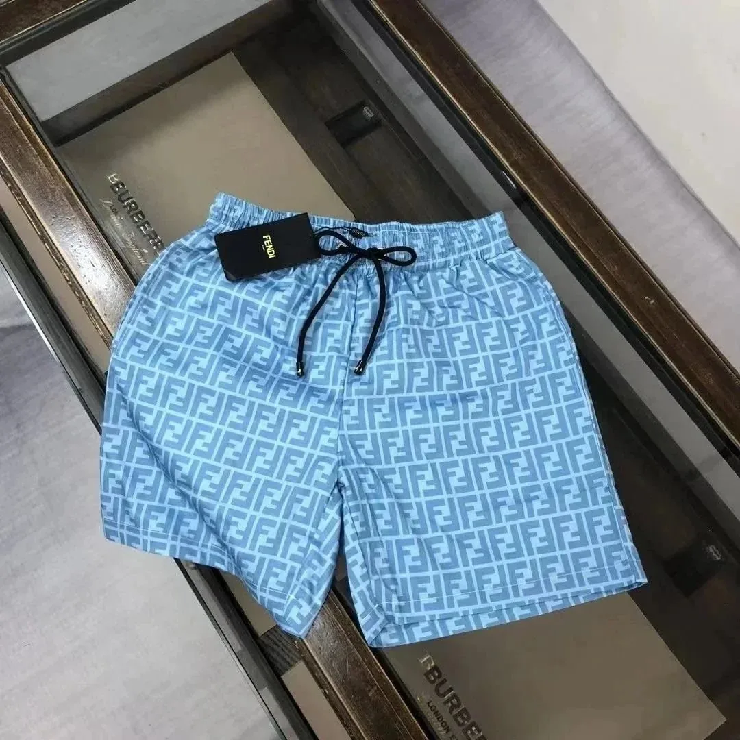 Fendi Water-Reveal Logo Shorts — QC