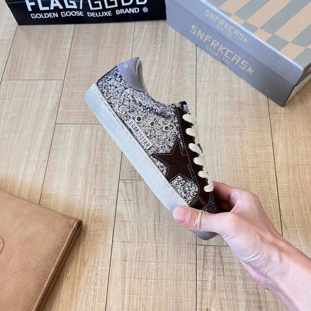 Golden Goose Super-Star Superstar Distressed Sneakers — photo 11