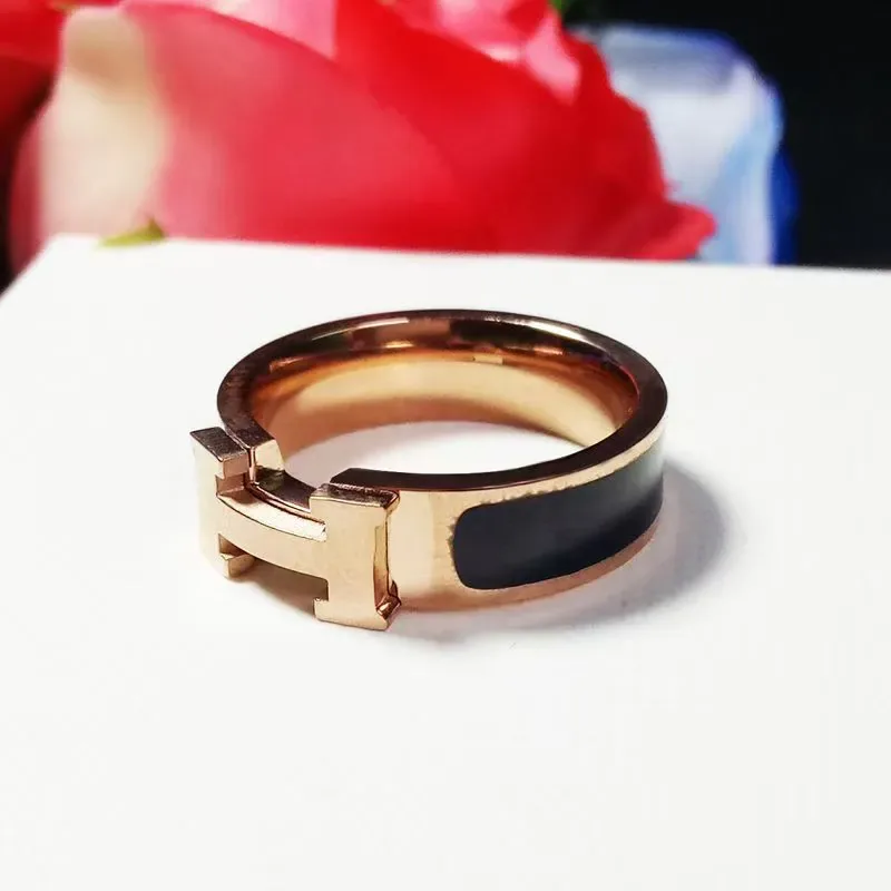 Enamel Couple Rings — photo 12