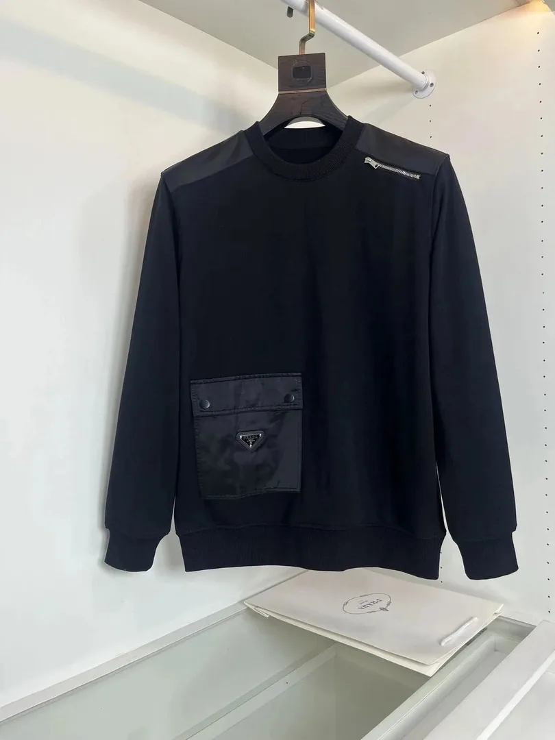 Prada Long-Sleeve Sweatshirt — Photo 11
