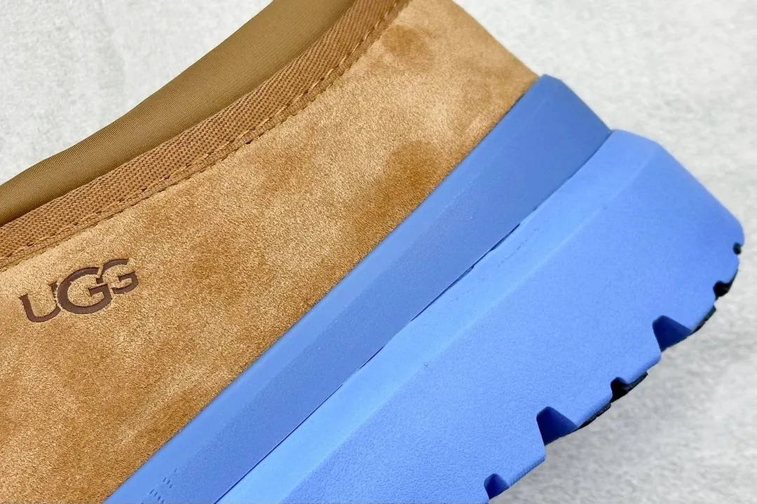 UGG Tasman Weather Hybrid Beige Shearling Waterproof Snow Boots — Photo 13