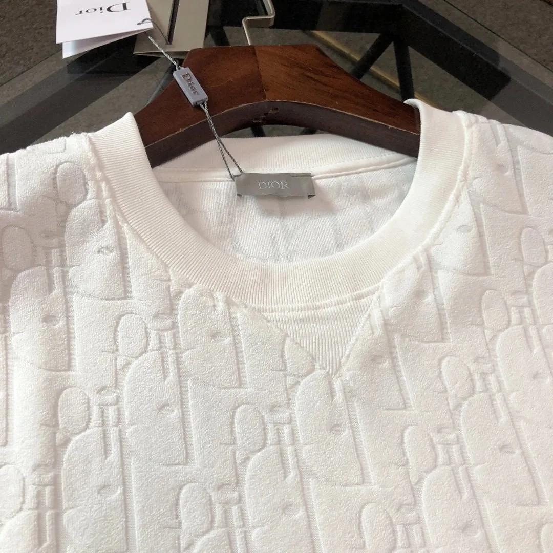 Dior Jacquard Terry Tee And Shorts Set — Photo 3