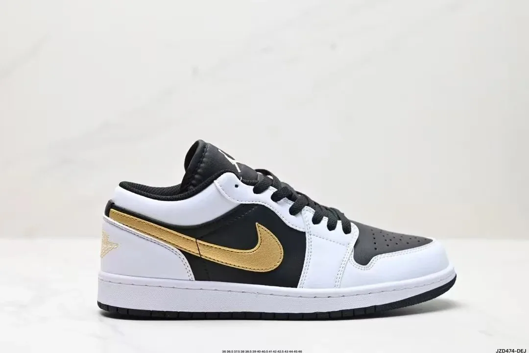Air Jordan 1 Low Gold Swoosh — Photo 2