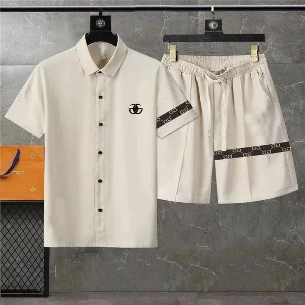 Prada Triangle Logo Shirt Shorts Set — QC