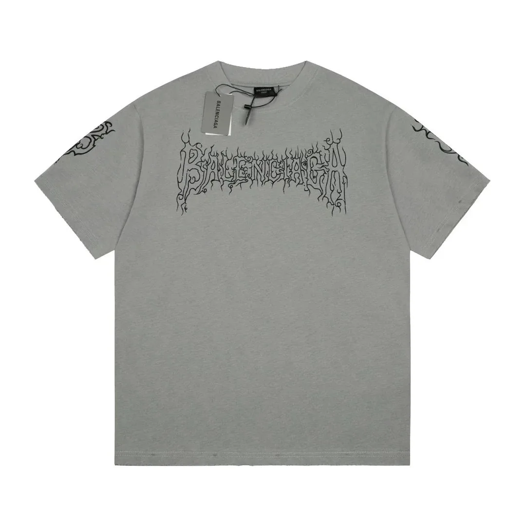 Balenciaga Summer 24 Collection Washed T-Shirt — QC