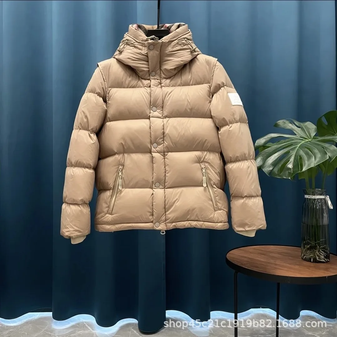 Detachable Hooded Down Jacket — photo 8
