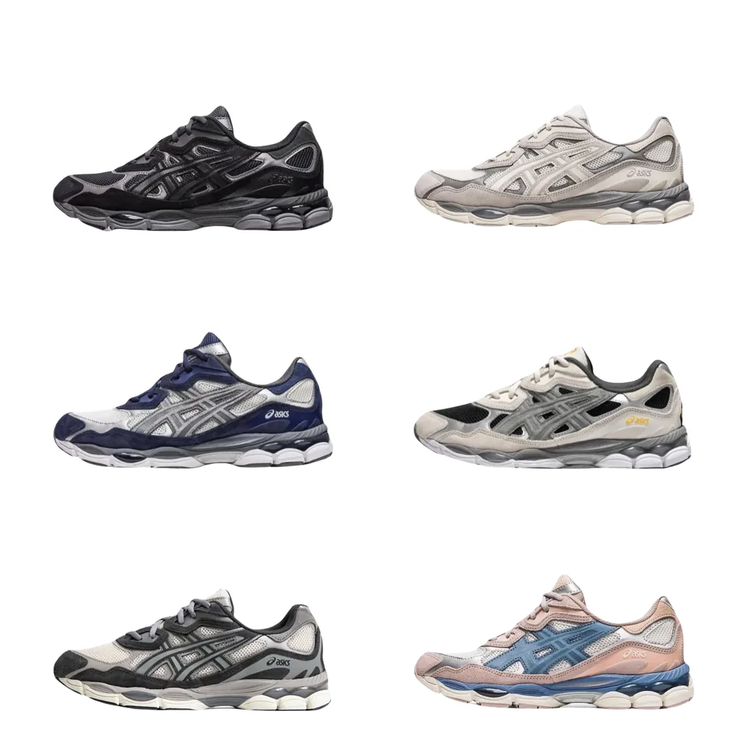 Asics Gel-NYC Grey Runners