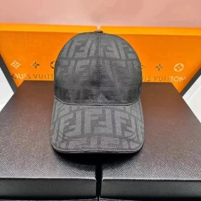 Fendi FF Monogram Baseball Cap — Photo 6