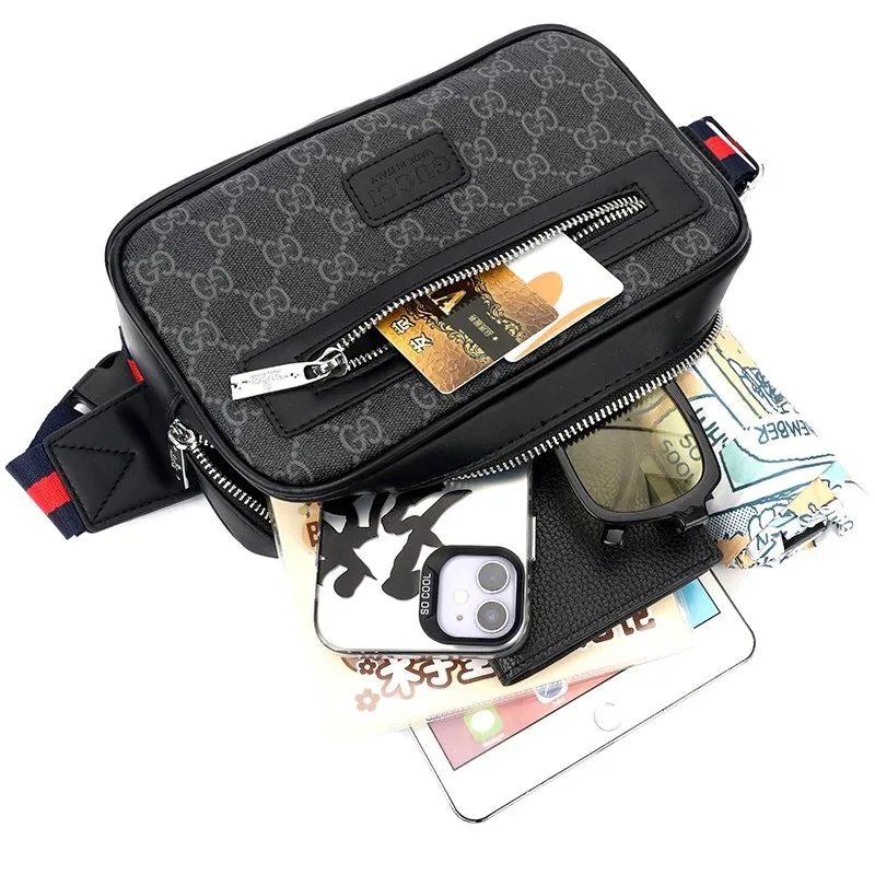 Gucci GG Supreme Web Stripe Belt Bag — QC