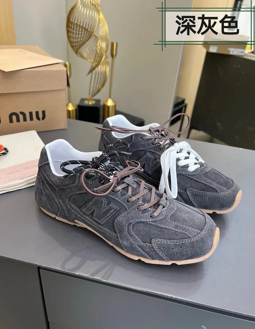 Miu Miu Brown Lace-Up Boots — QC