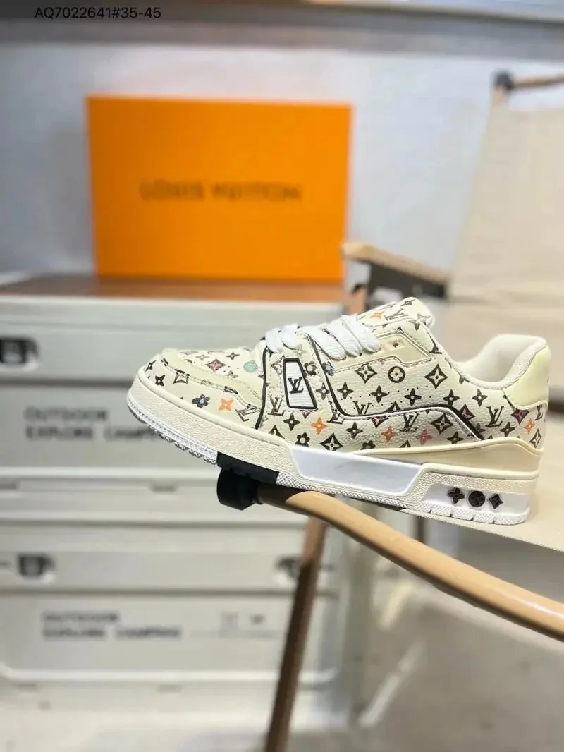 Louis Vuitton LV Trainer Low-Top Lace-Up Trainers