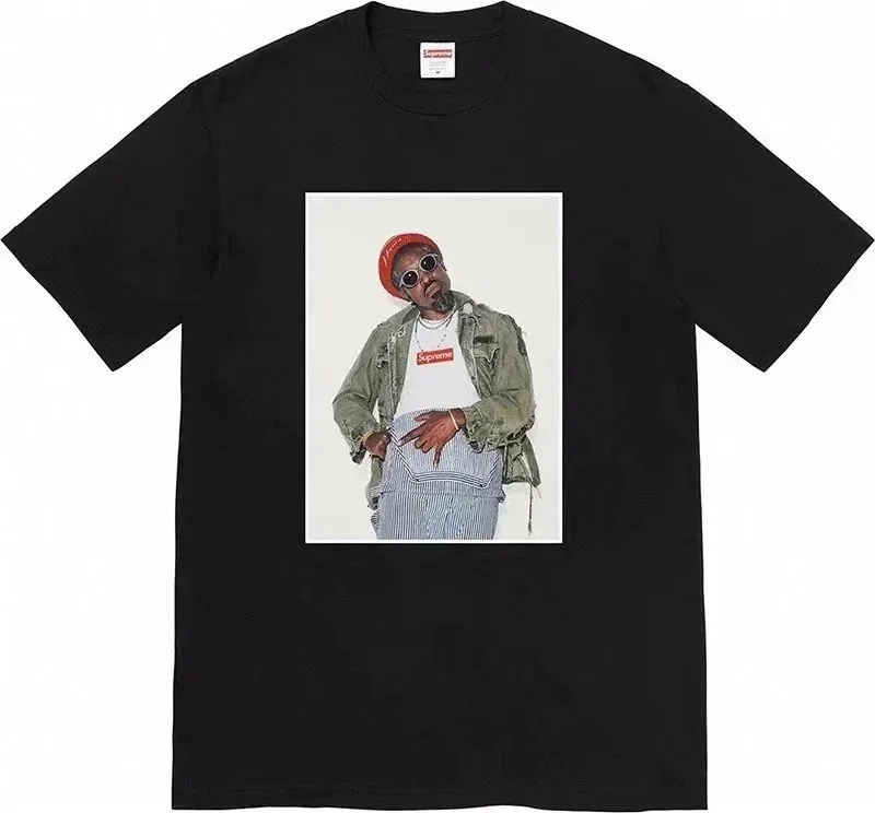 Supreme Box Logo Print Black T-Shirt Collection — Photo 12