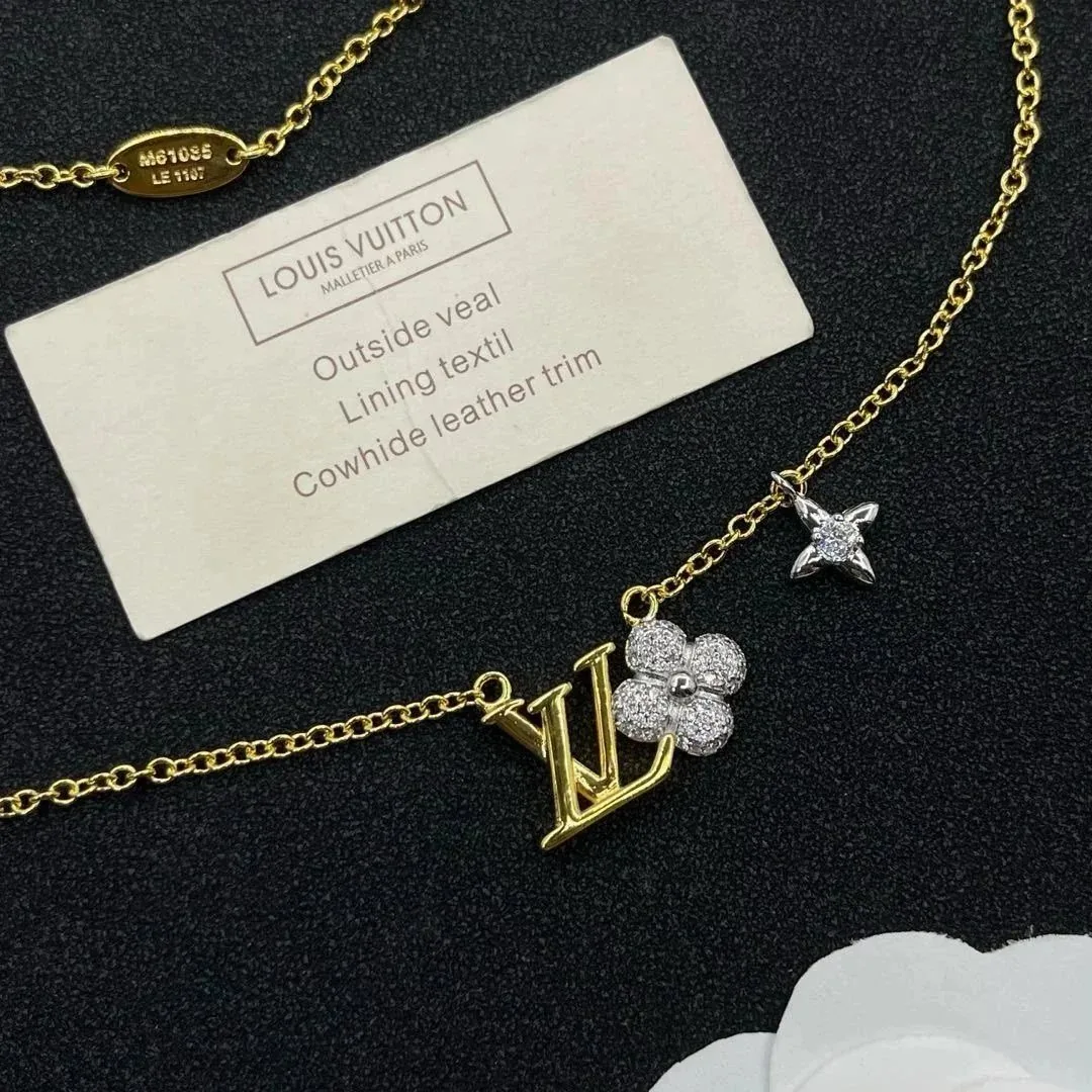 Gold Letter Chain Necklace
