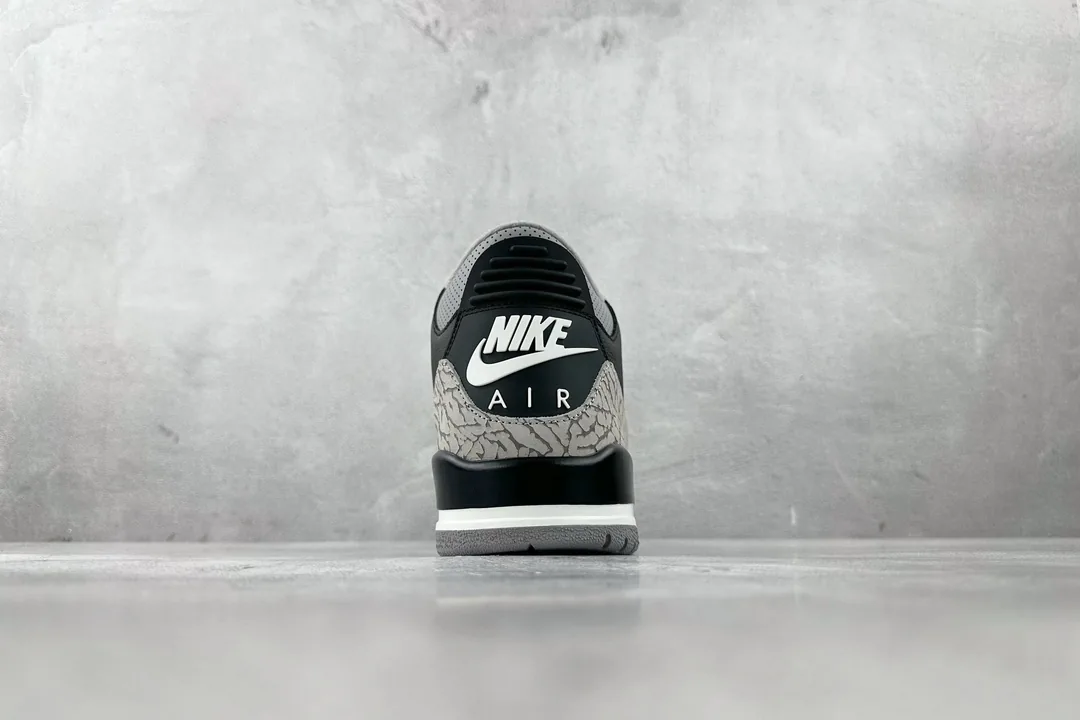 Air Jordan 3 Black Cement — photo 9