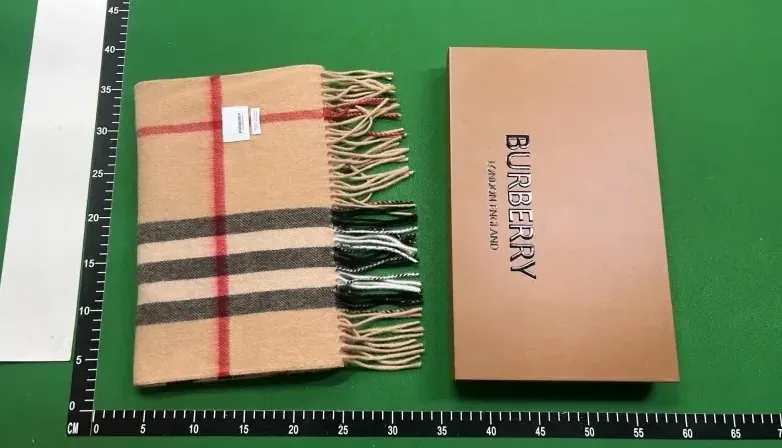 Burberry Plaid Scarf — QC