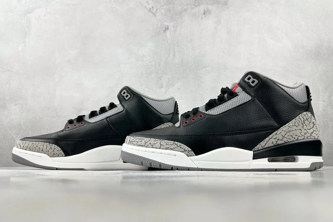 Air Jordan 3 Black Cement — photo 5
