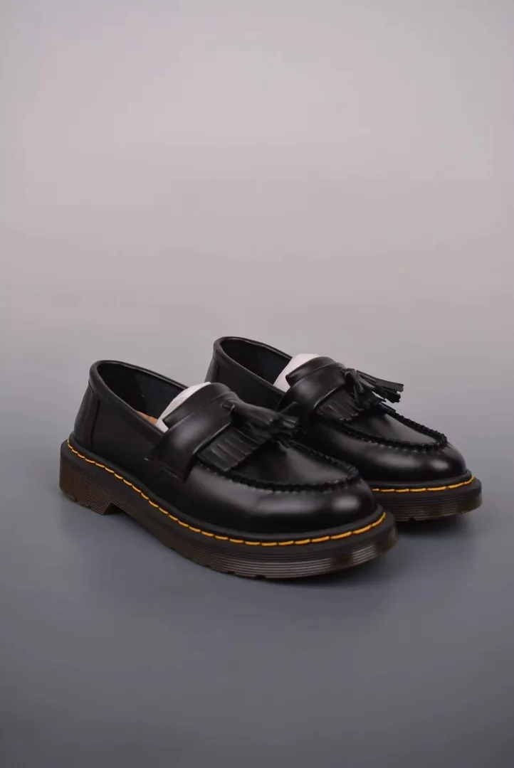 Dr. Martens Adrian Dr. Black Tassel Loafers