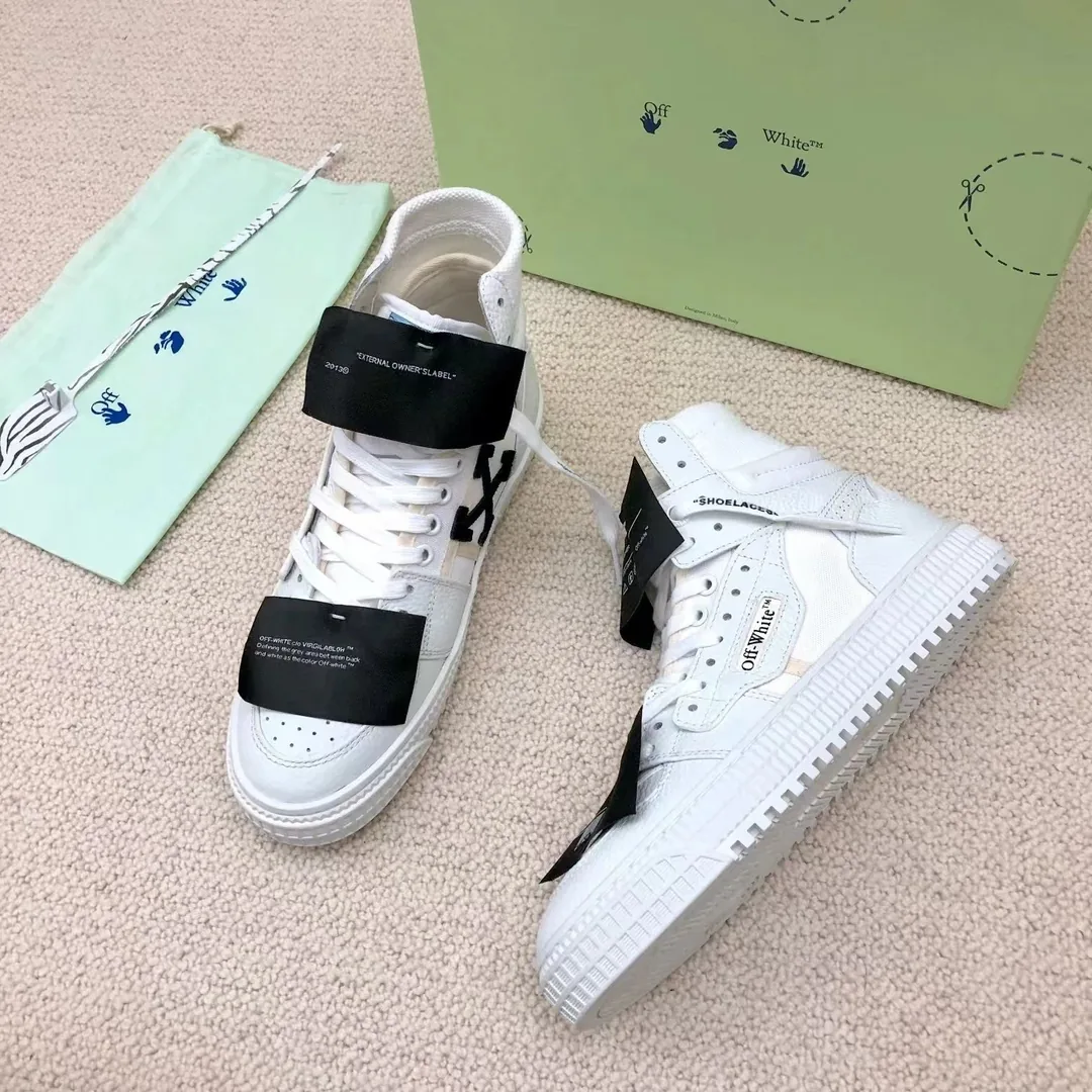 Off-White Off-Court 3.0 White High-Top Trainers — QC